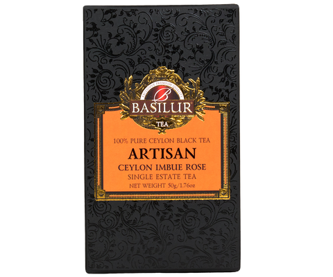 Artisan Collection - Ceylon Imbue Rose Premium Black Tea - 50g Loose Leaf