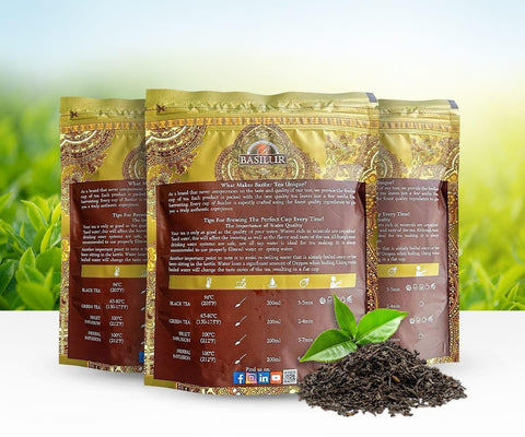 Basilur Masala Chai Premium Pack - 3 X 100g Loose Leaf Pouch