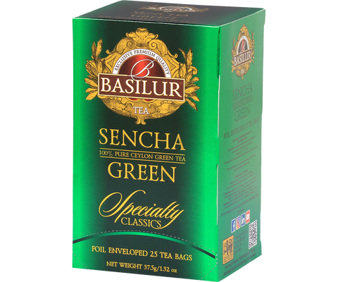 Specialty Classics - Sencha Ceylon Green Tea - 25 Enveloped Tea Bags