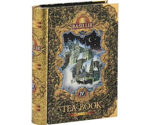 Tea Book IV Black- Luxury Special Silver Tip Tea with Premium Black Tea - 100g Loose Leaf