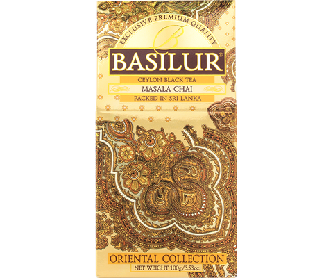Masala Chai Spiced Ceylon Black Tea - 100g Loose Leaf Tea Refill Pack