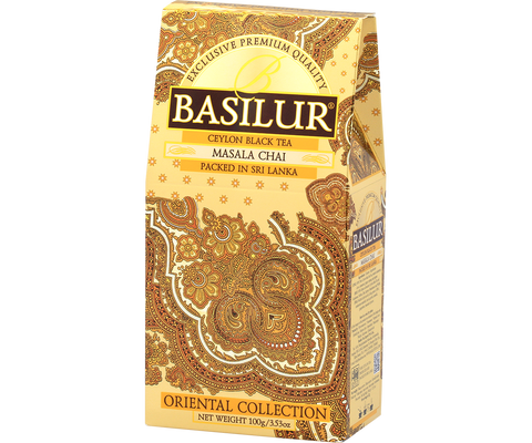 Masala Chai Spiced Ceylon Black Tea - 100g Loose Leaf Tea Refill Pack