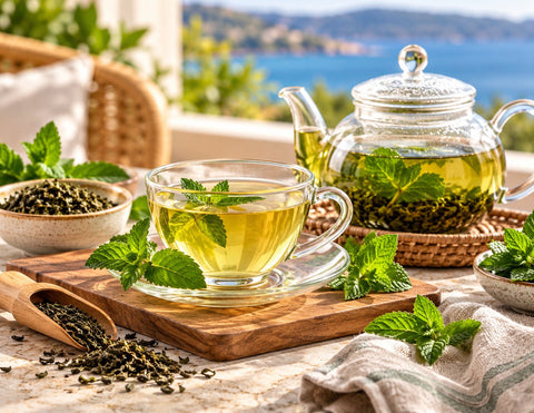 Green Tea Meets Mint: Refreshing Benefits, Brewing Tips & Flavourful Moments