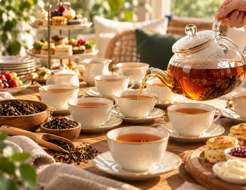 How to Brew Loose Leaf Tea for a Large Group