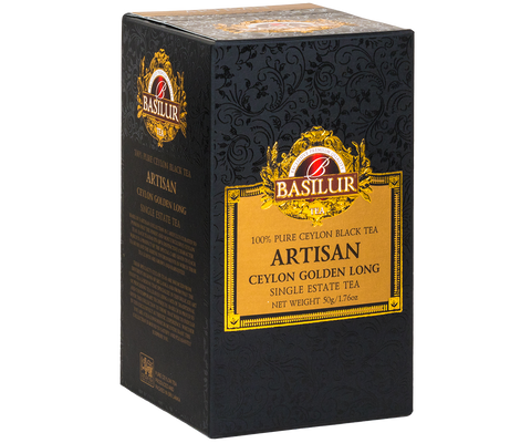 Artisan Collection - Ceylon Golden Long Premium Black Tea - 50g Loose Leaf