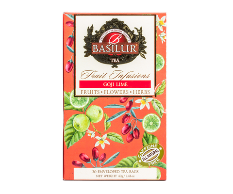 Fruit Infusions - Goji Lime - 20 Enveloped Tea Bags