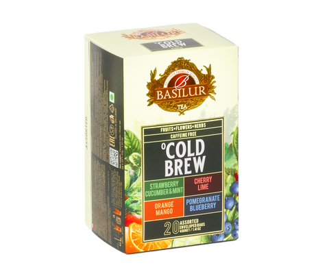 Cold Brew Assortment- 4 Flavours - 20 Enveloped Tea Bags