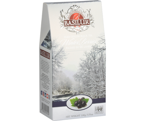 Winter Tea - Blackcurrant - 100g Loose Leaf Black Tea