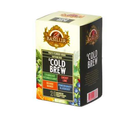 Cold Brew Assortment- 4 Flavours - 20 Enveloped Tea Bags