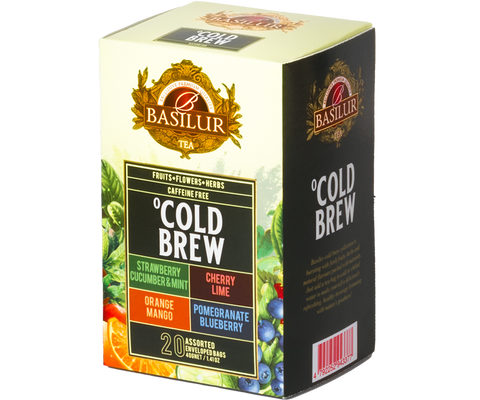 Cold Brew Assortment- 4 Flavours - 20 Enveloped Tea Bags