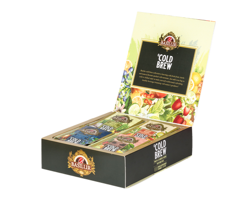Cold Brew Assorted - 4 Flavours - 40 Enveloped Tea Bags