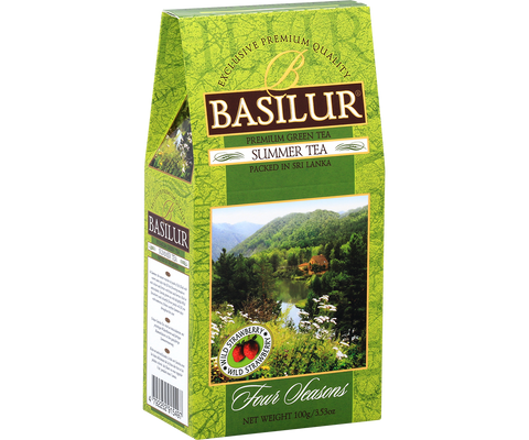 Summer Tea Collection Summer Tea - 100g Loose Leaf Green Tea Refill Pack – Basilur Tea Australia
