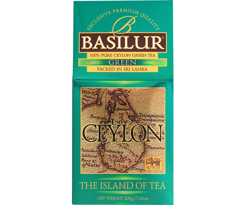 The Island Of Tea - Pure Ceylon Green Tea - 200g Loose Leaf Tea