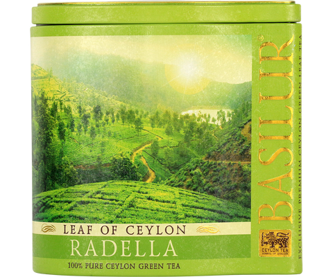 Leaf of Ceylon - Radella Regional Green Tea - 100g Loose Leaf