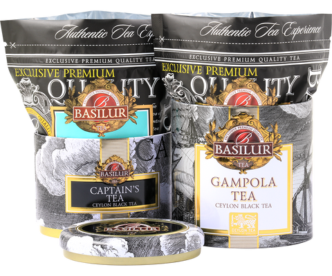 Two Layer Caddy - Captain's Tea & Gampola Tea - Loose leaf Teas