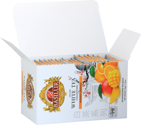 Ceylon White Tea - Mango Orange - 20 Enveloped Tea Bags