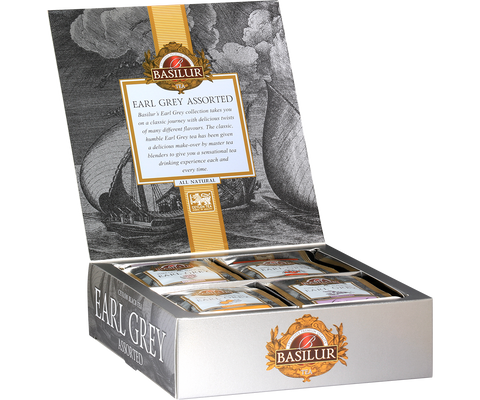 Earl Grey Assorted - 40 Enveloped Tea Bags - 4 Flavours