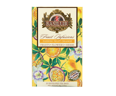 Fruit Infusions - Passion Fruit Orange - 20 Enveloped Tea Bags