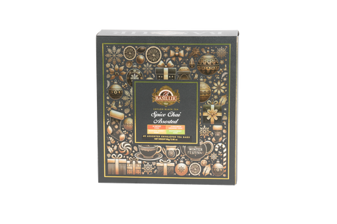 Basilur Spice Chai Assorted Gift Pack - 40 Enveloped Tea Bags
