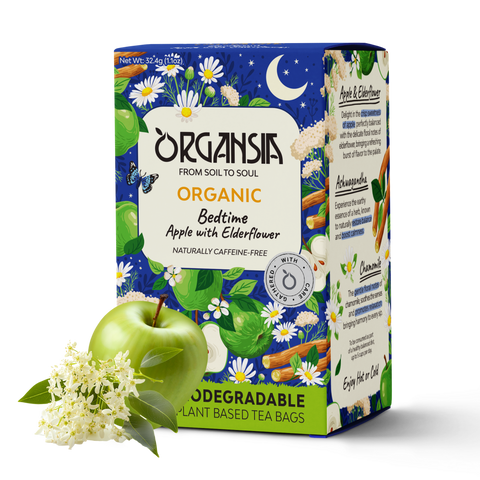 Organic Bedtime Apple with Elderflower - 18 Tea Bags
