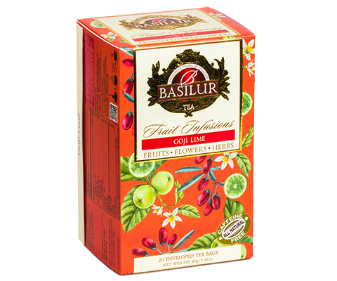Fruit Infusions - Goji Lime - 20 Enveloped Tea Bags