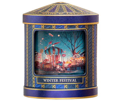 Carnival Collection Winter Festival Music Box - 75g Loose Leaf Ceylon Black tea with Taste of Christmas