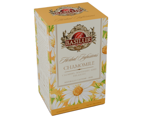 Herbal Infusions - Chamomile - 20 Foiled Enveloped Tea Bags