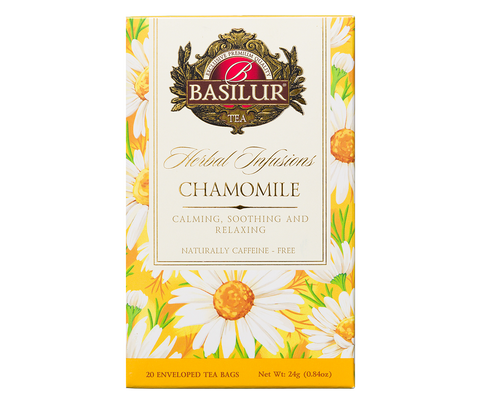 Herbal Infusions - Chamomile - 20 Foiled Enveloped Tea Bags