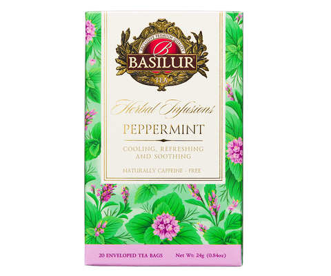 Herbal Infusions - Peppermint - 20 Foiled Enveloped Tea Bags