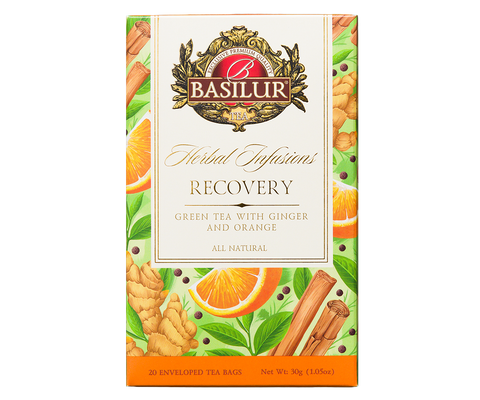 Herbal Infusions - Recovery - 20 Foiled Enveloped Tea Bags