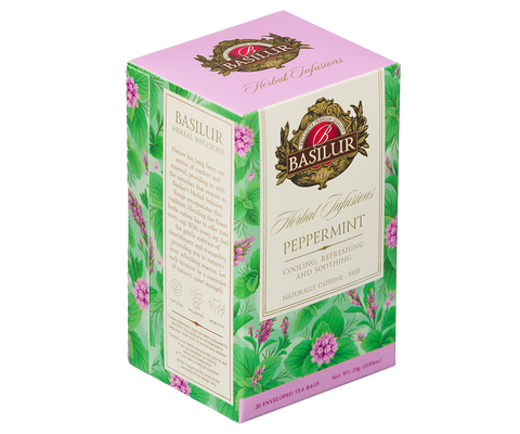 Herbal Infusions - Peppermint - 20 Foiled Enveloped Tea Bags