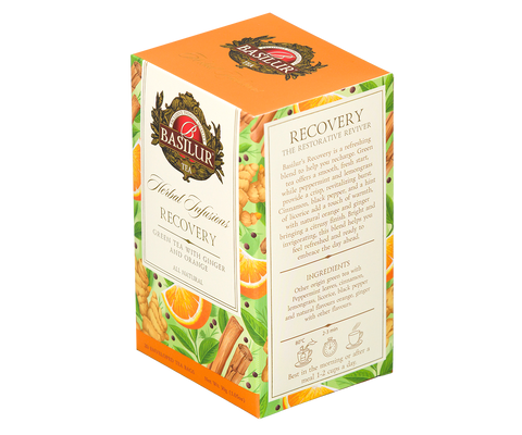 Herbal Infusions - Recovery - 20 Foiled Enveloped Tea Bags