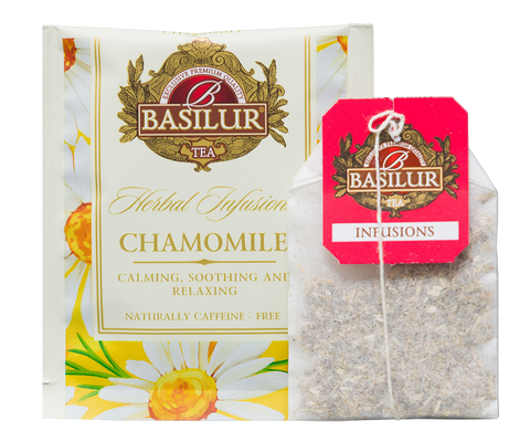Herbal Infusions - Chamomile - 20 Foiled Enveloped Tea Bags
