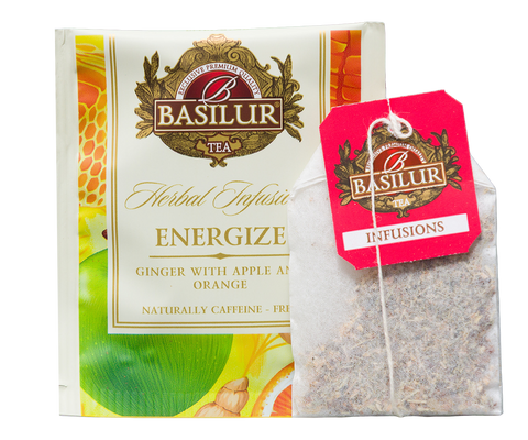 Herbal Infusions - Energize - 20 Foiled Enveloped Tea Bags