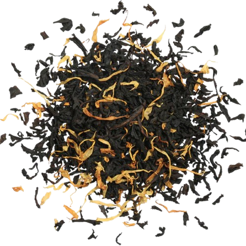 Evening Of Noel - Unique Marigold & Coffee, Vanilla Black Tea Blend - 75g Loose Leaf