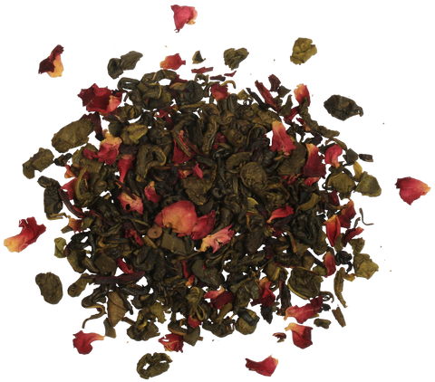 Vintage Blossoms Rose Fantasy - 75g Loose Leaf Green Tea - Refill Pack