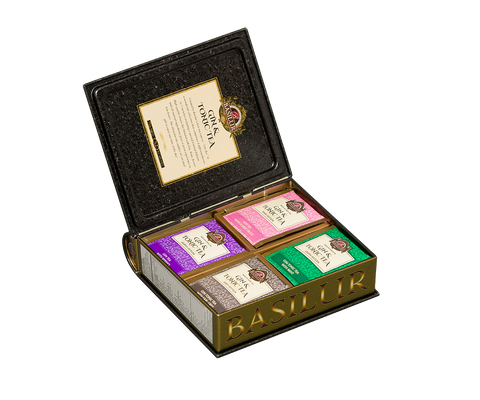 Gin & Tonic Tea Assorted - Black Limited Edition -32 Enveloped Tea Bags - 4 Flavours