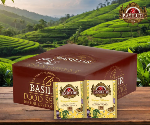 Basilur Passion Tropica - 100 Envelope Premium Bulk Pack