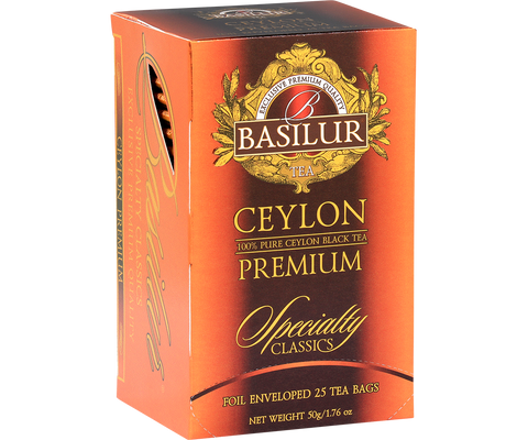 Specialty Classics - Ceylon Premium Black Tea - 25 Enveloped Tea Bags