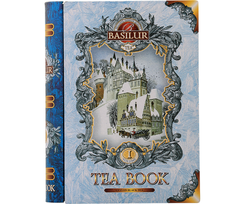 Tea Book I Blue - Cornflower, Malwa & Jasmine Flower Black Tea - 100g Loose Leaf