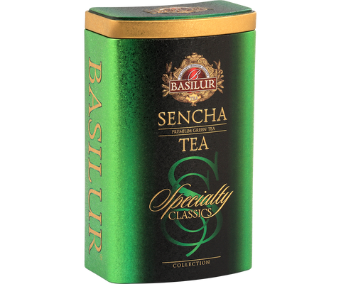 Specialty Classics Sencha Green -Tin Caddy - 100g Loose Leaf Ceylon Green Tea