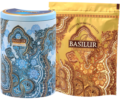 Frosty Afternoon Tin Caddy - 100g Loose Leaf Tea