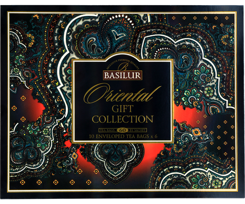 Oriental Gift Assortment - 25 Enveloped Tea Bags - 5 Flavours