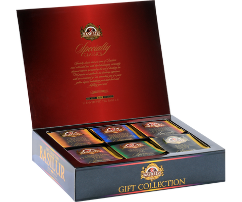 Specialty Classics Assortment - 60 Enveloped Tea Bags - 6 Flavours