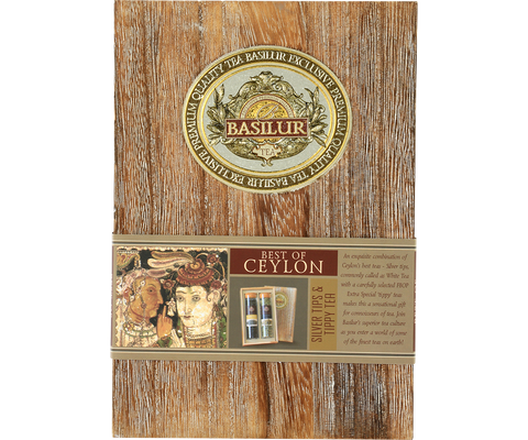 Luxury Silver Tips and Tippy Tea - Wooden Gift Box