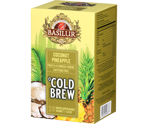 Cold Brew - Coconut Pineapple - 20 Enveloped Tea Bags