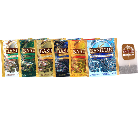 Oriental Gift Assortment - 25 Enveloped Tea Bags - 5 Flavours